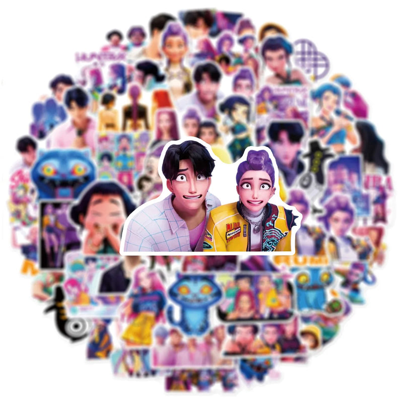Adesivos K-Pop Caçadores de Demônios | Stickers à Prova d'Água 💧