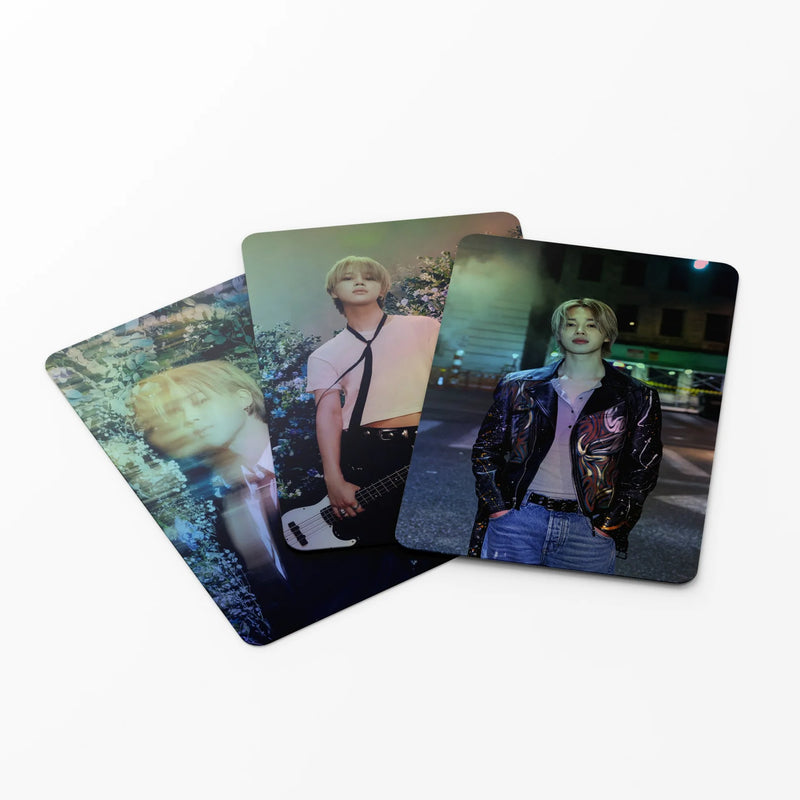 Photocards (LOMO) - Muse, Jimin BTS - 55 cards, box e cards holográficos